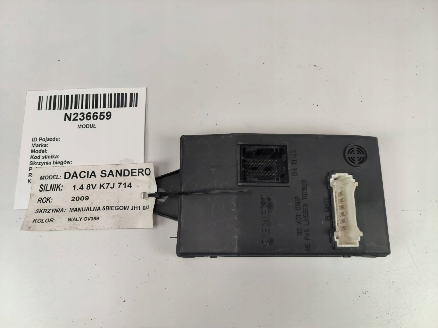 modul 8200564718 DACIA SANDERO