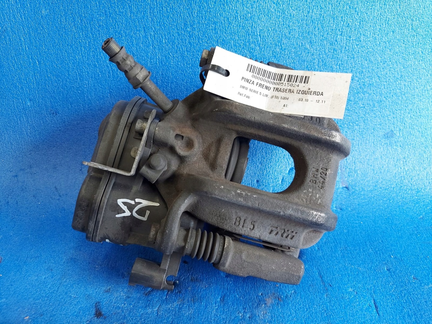 caliper BMW F10 530D left rear part 9389B