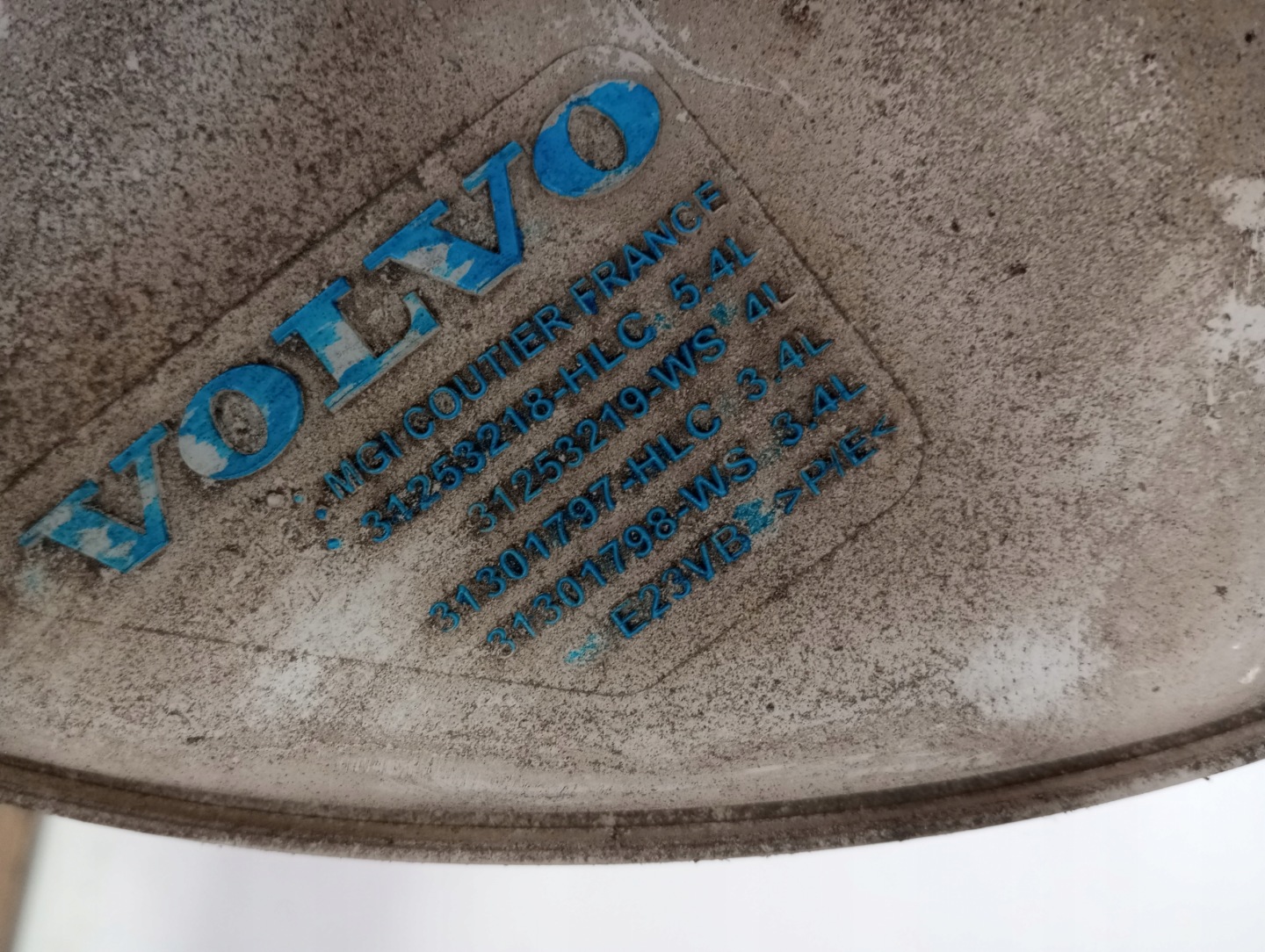 tank washers VOLVO V60 11R 31253218