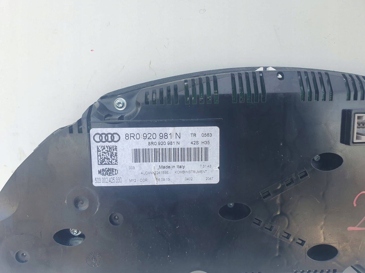 Audi Q5 SQ5 8R 3.0 TFSI dials clock Predkosciomierz