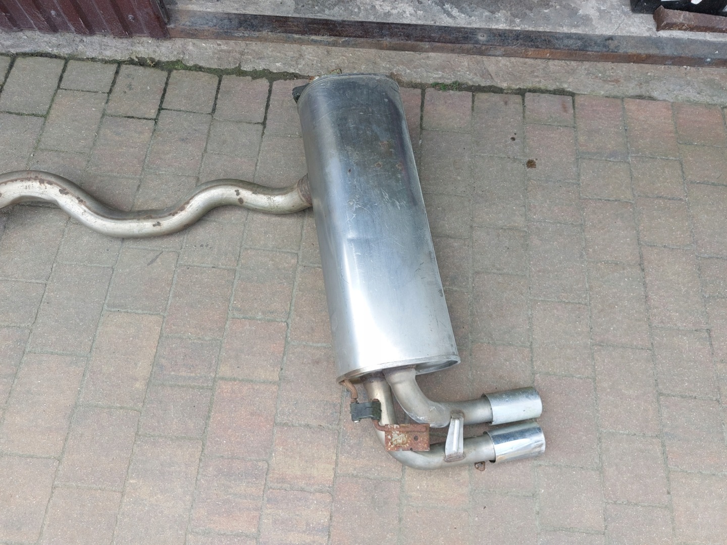 exhaust silencer BMW F30 F31