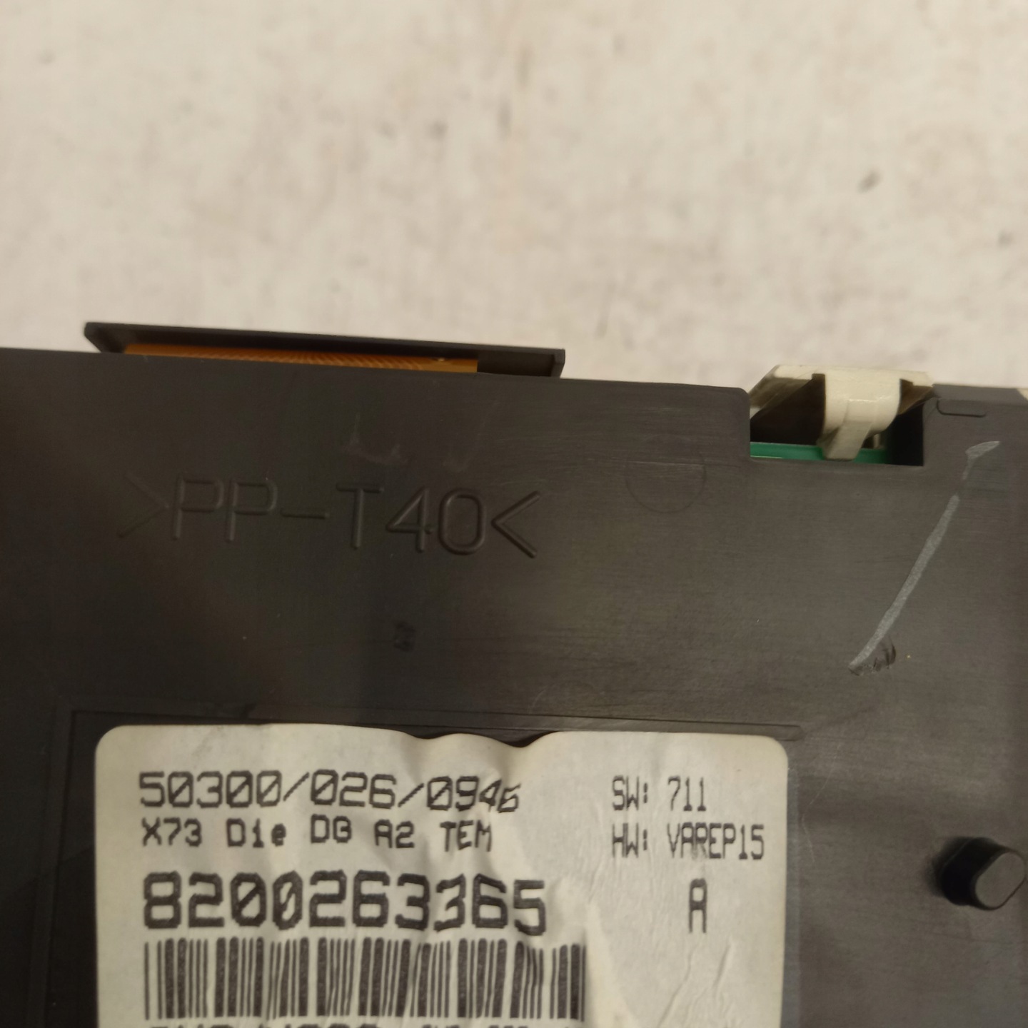 dials dials RENAULT VELSATIS 2.2 DCI 8200263365