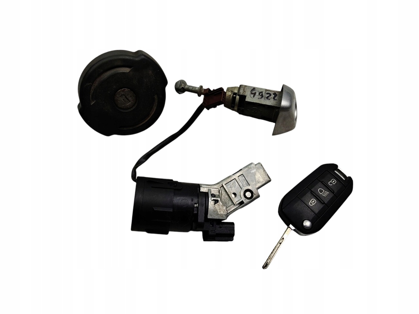 ignition key lock cylinder cup PEUGEOT 308 II T9 (2014-2017) 9663123380