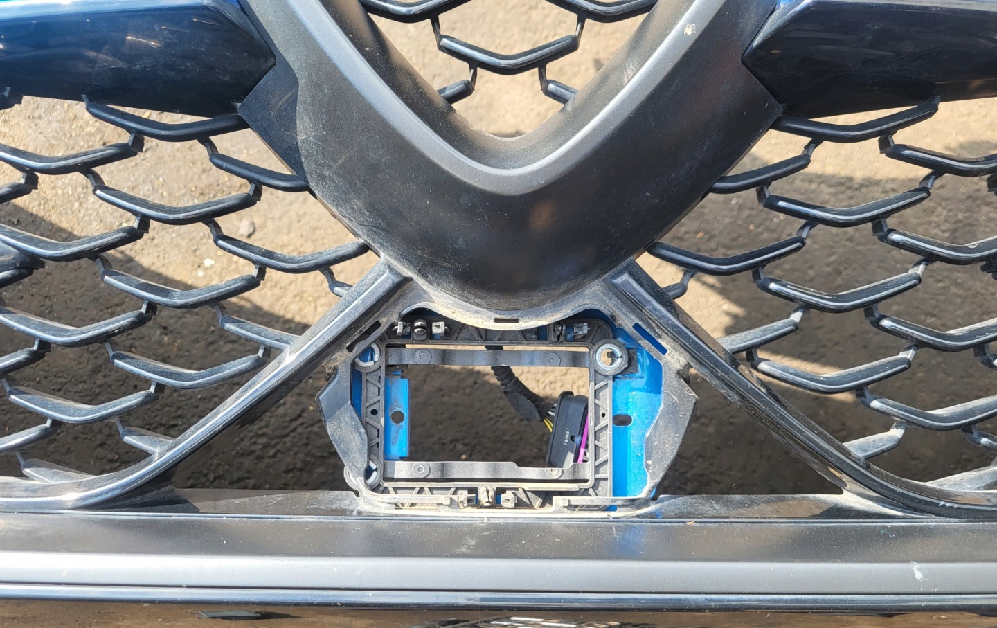 bumper front complete KAMERA 6XPDC ALFA ROMEO TONALE VELOCE blue 756