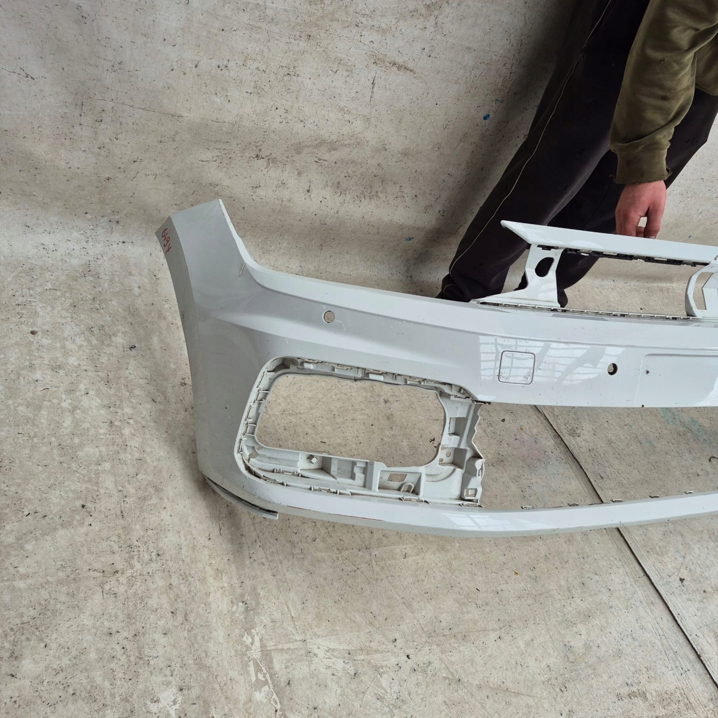 VW POLO VI 6 2G GTI 17-21 bumper front front PDC