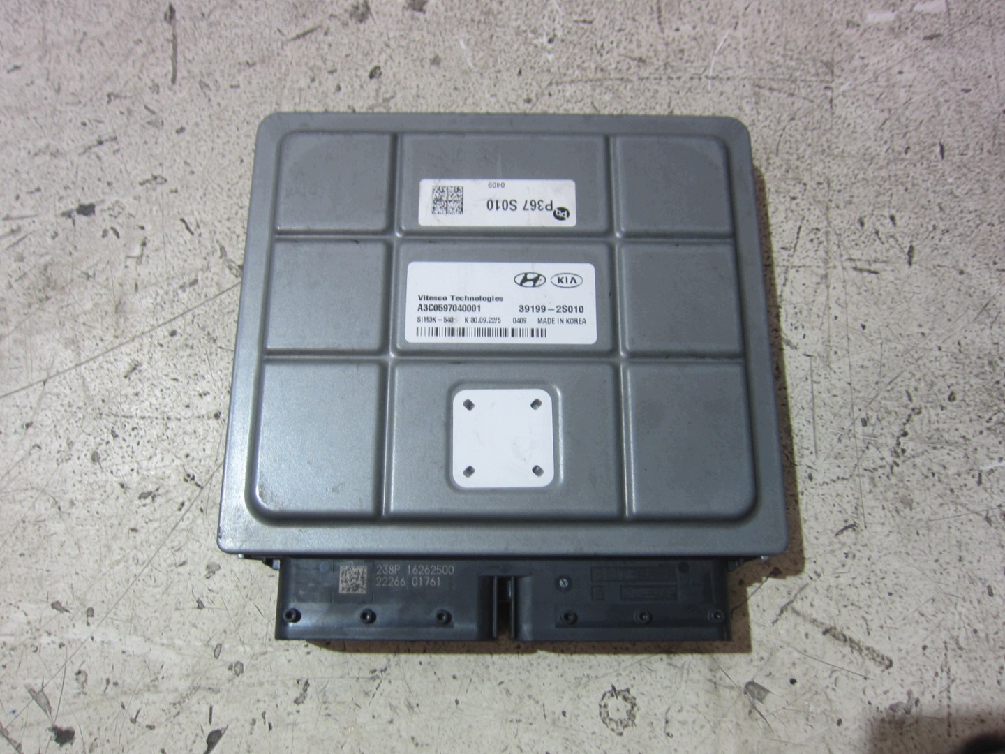 KIA SORENTO IV MQ4 computer module control unit of the engine 2.5 GDI 39199-2S010
