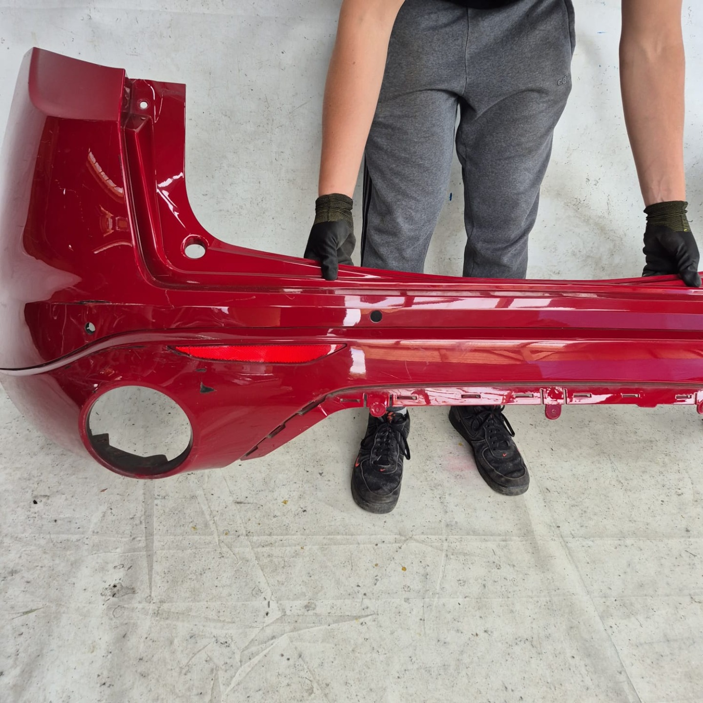 ALFA ROMEO STELVIO VELOCE 16- bumper rear part rear PDC