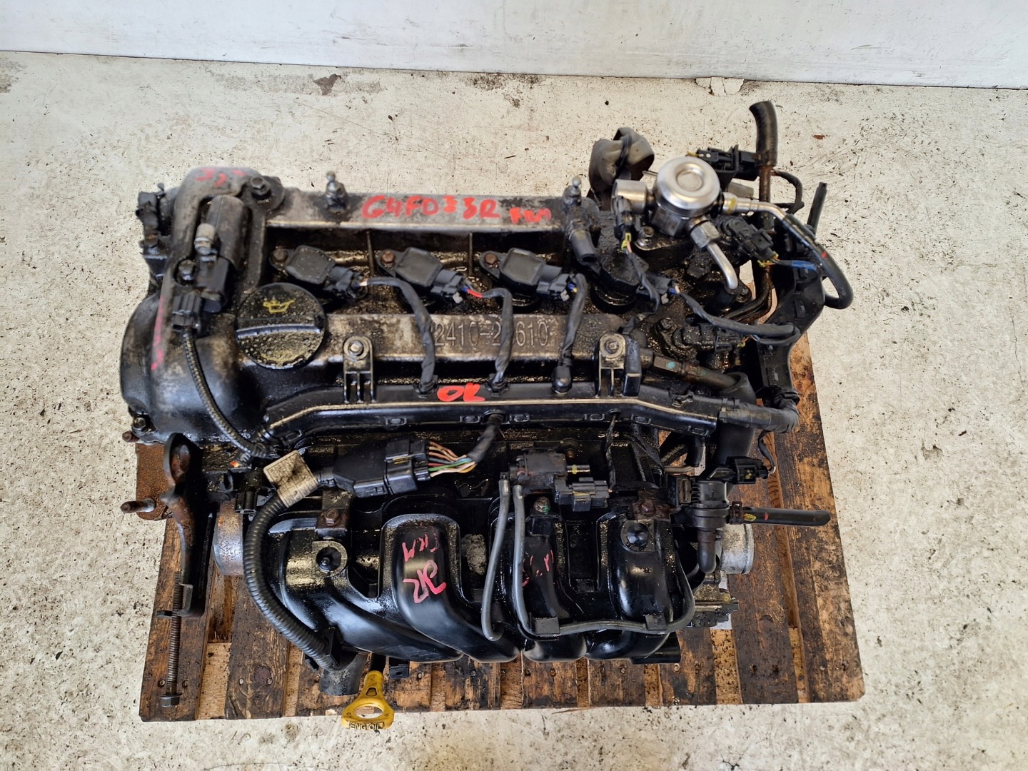 HYUNDAI IX35 09-13 engine 1.6 GDI 135KM G4FD