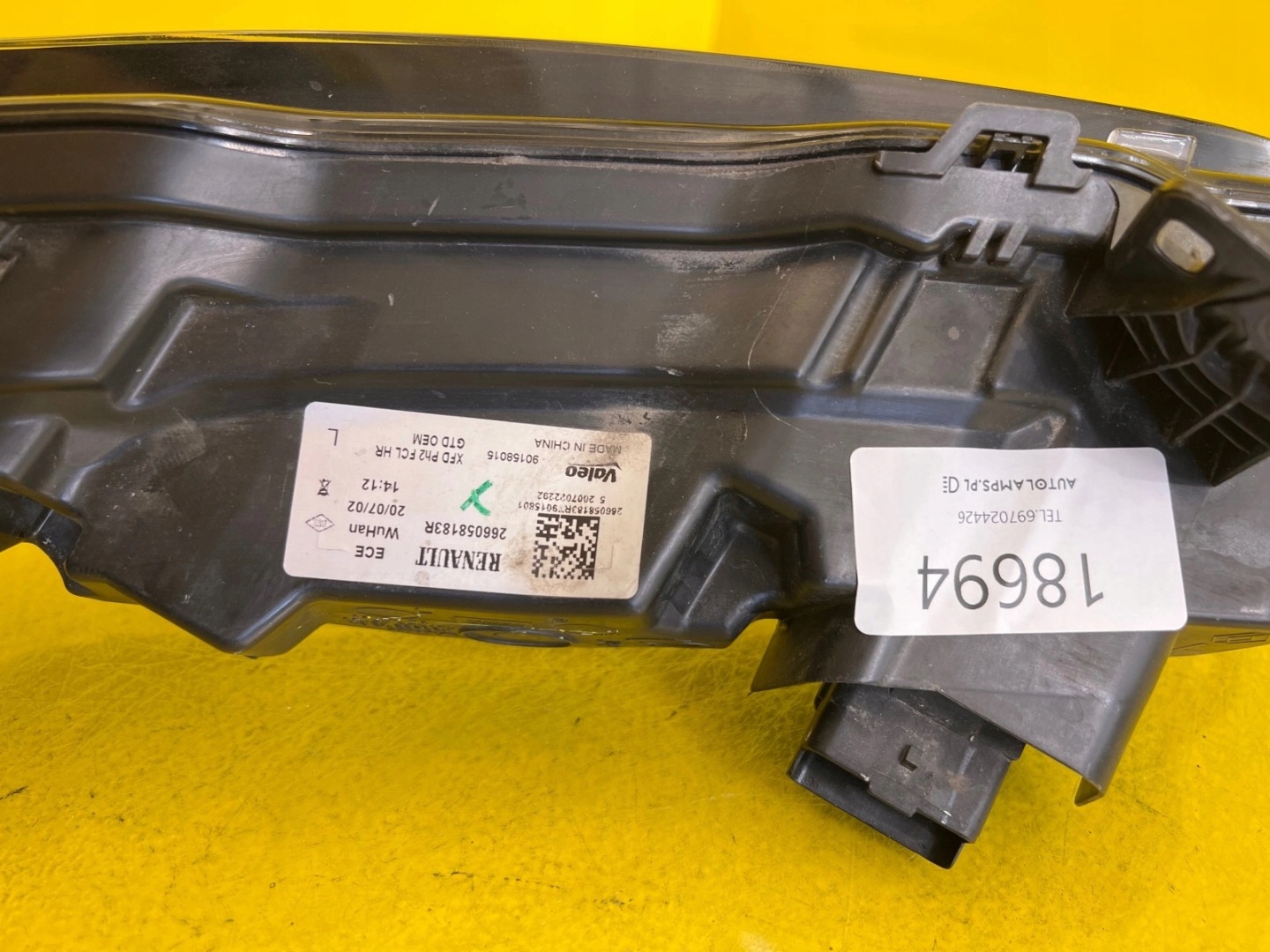 LED LIGHT LEFT FRONT RENAULT TALISMAN LIFT 266058183R