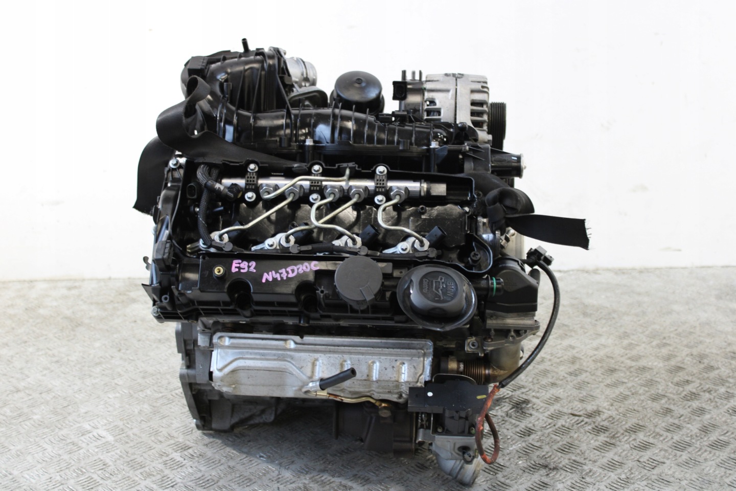 engine MOTOR complete BMW 3 E92 E90 2,0D N47D20C