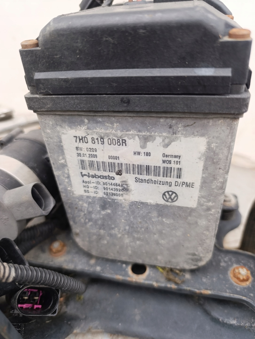 VW T5 Webasto WEBASTO DOGRZEWACZ 7H0819008R