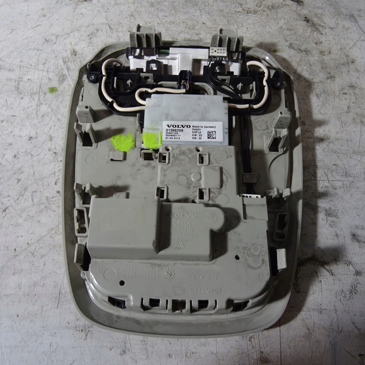 VOLVO V40 14R COPPIA LUCI interna 31398259