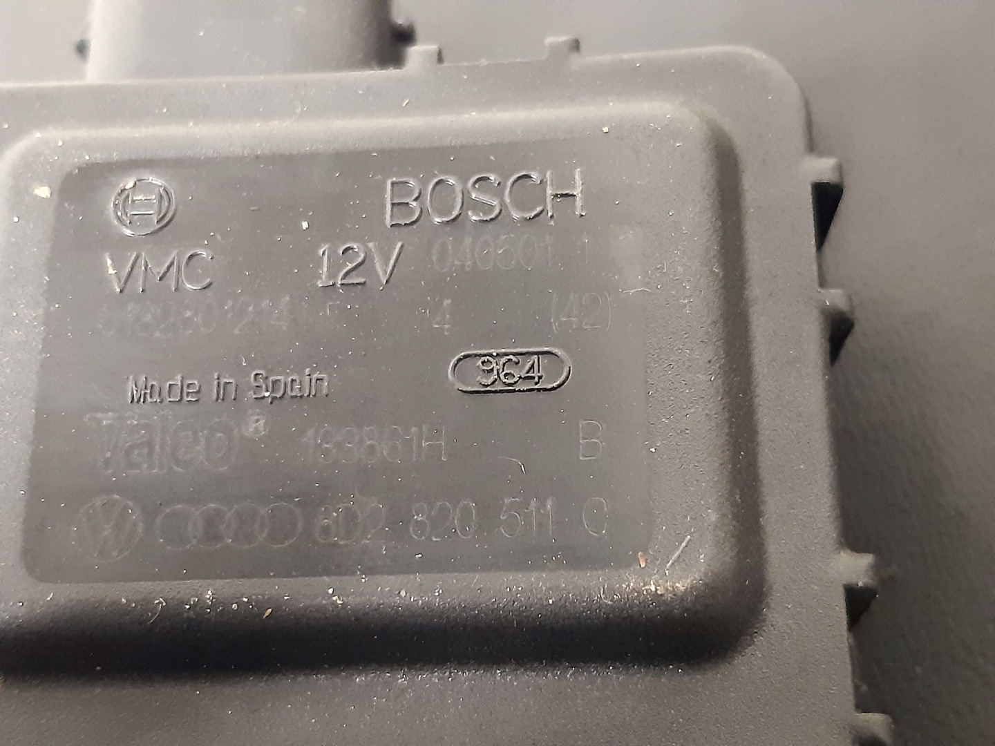 Motor heizgebläse 8D2820511C Audi TT 8N