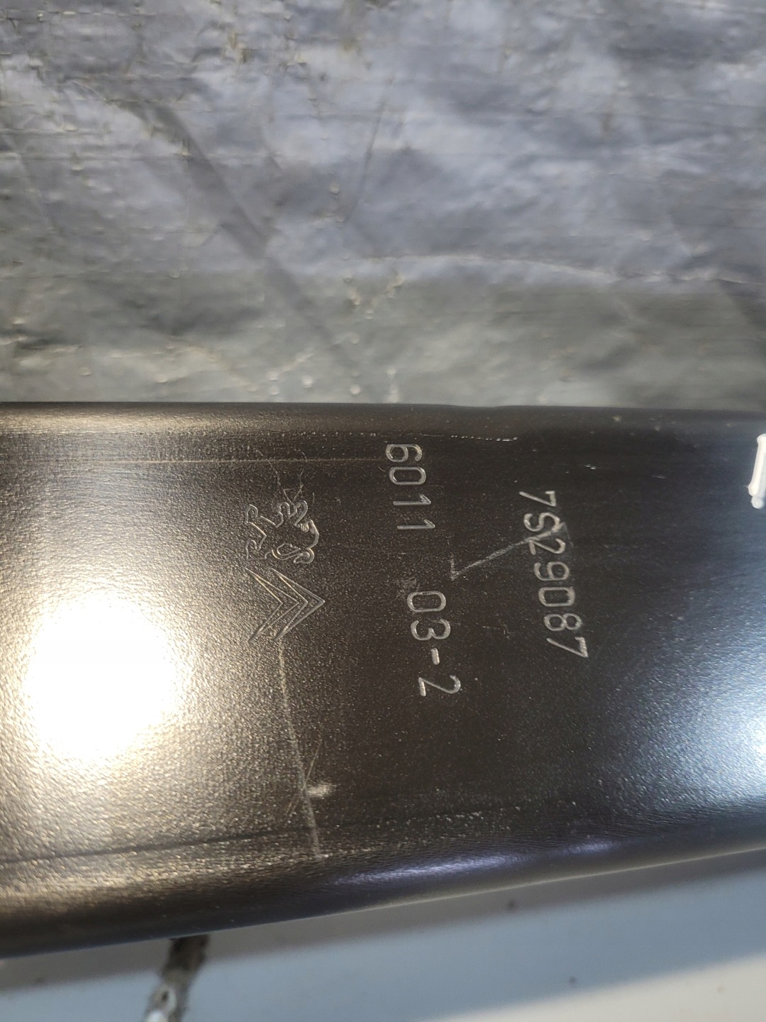 bumper support rear part OE 7S29087 CITREON C5 X7 10r. EU
