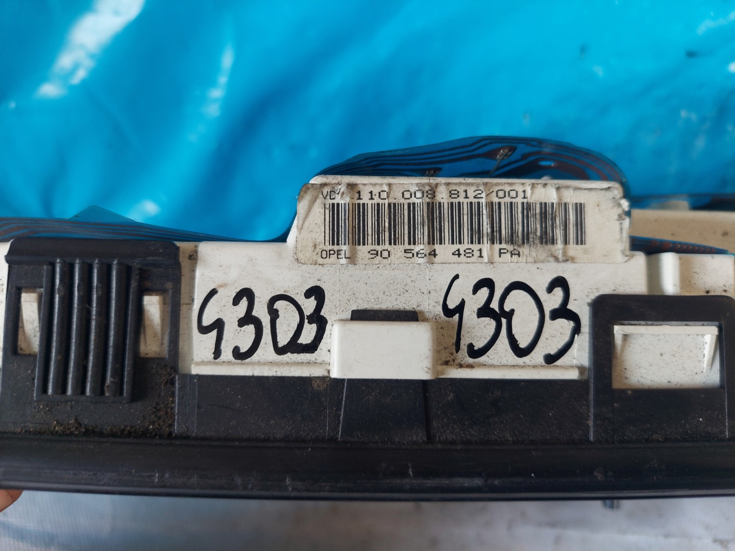 budíky hodiny OMEGA B 2.0 16V 90564481PA