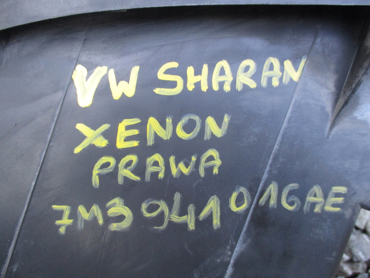 light right front XENON VW Sharan lift ALHAMBRA 7M3941016AE