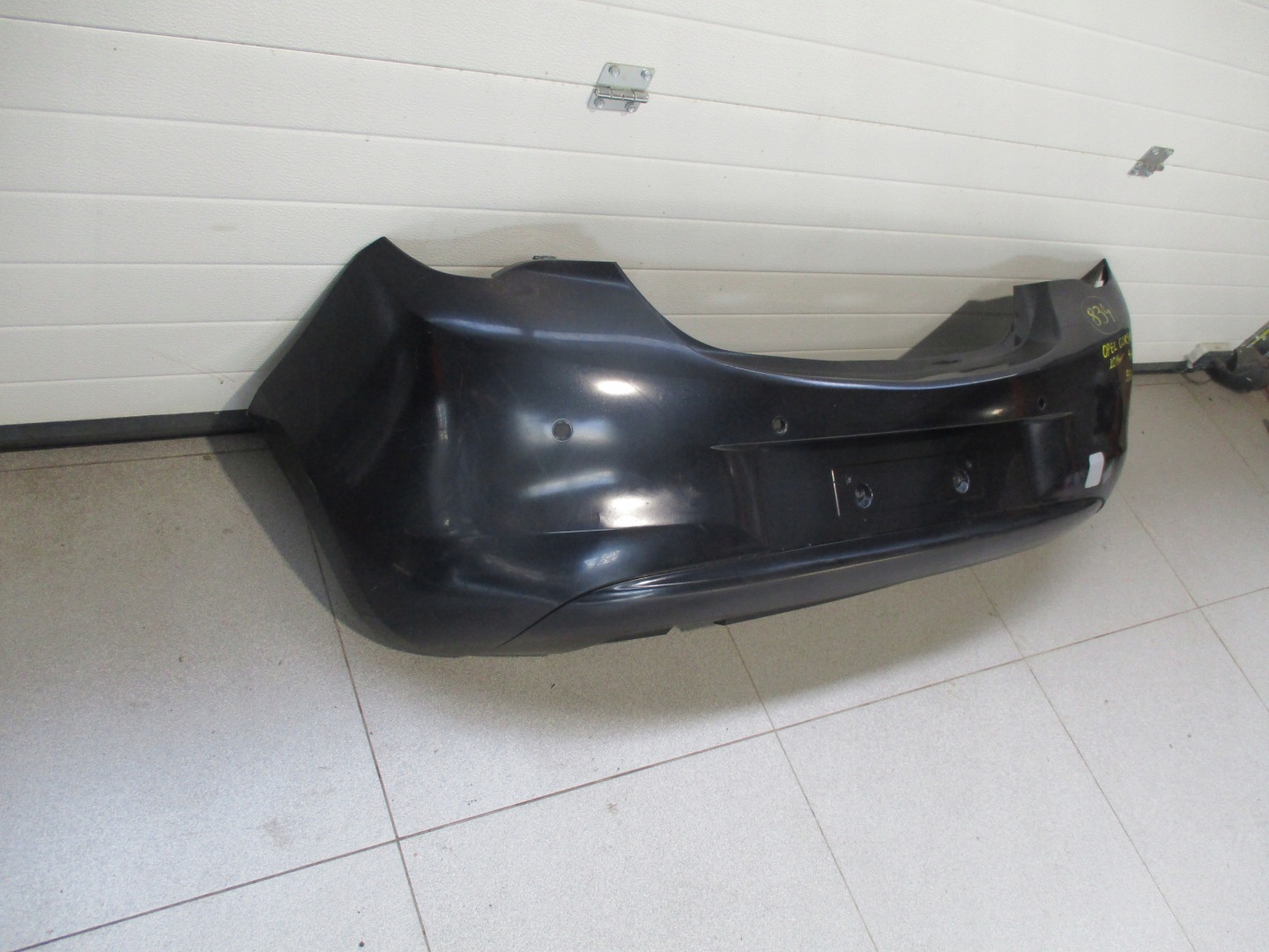 bumper rear part Opel Corsa E 2014r- 4xPDC 39002839