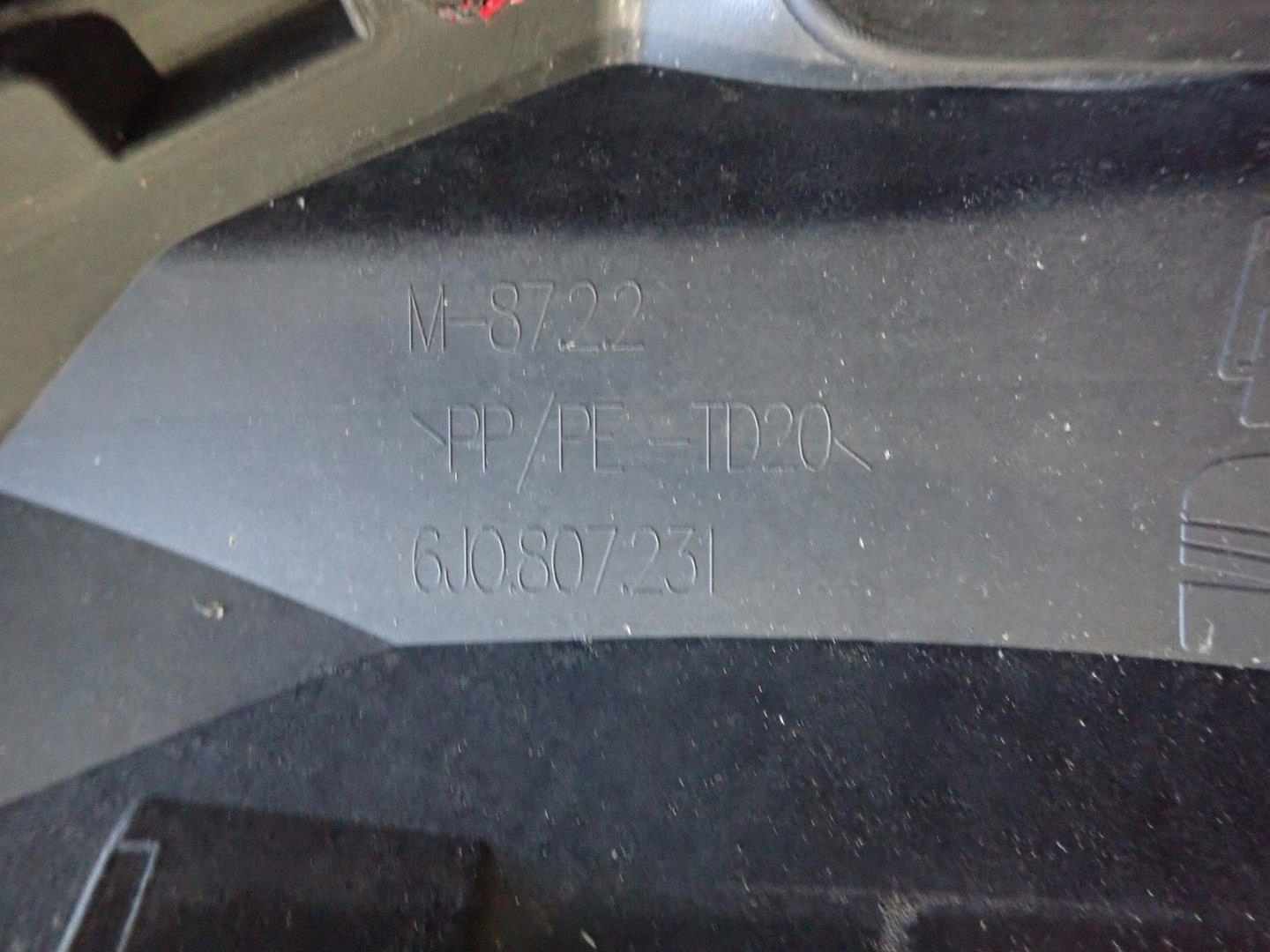 bumper front front SEAT IBIZA IV 2008-2012 6J0807231