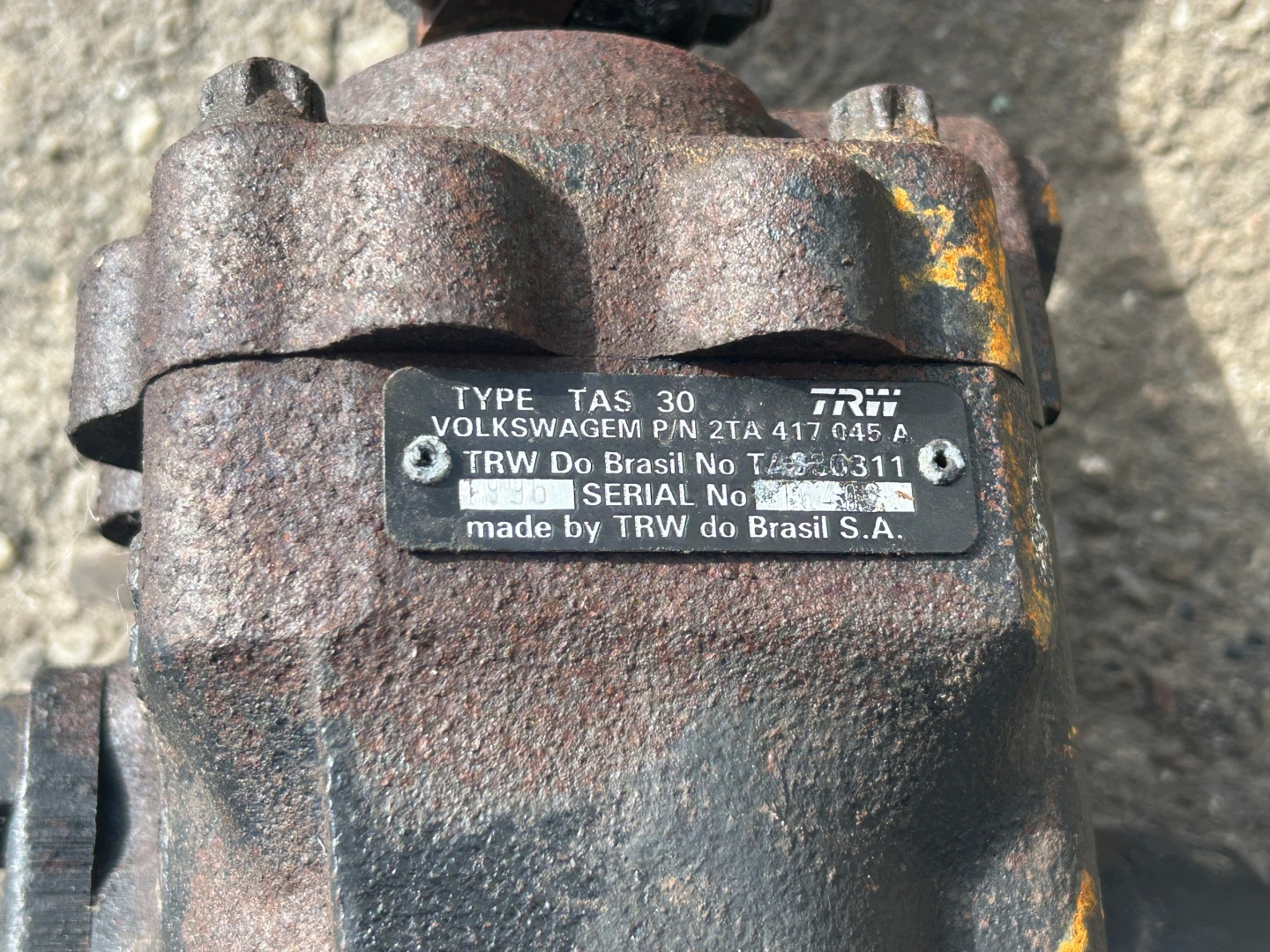 VOLKSWAGEN L80 lenkgetriebe EUROPA 2TA417045A