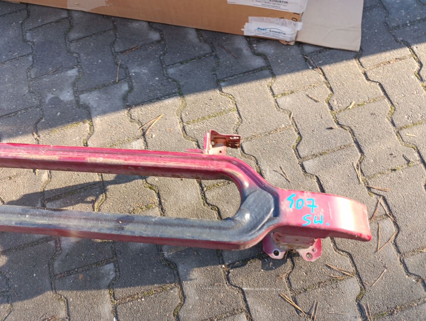 bumper support front PEUGEOT 407 04-10