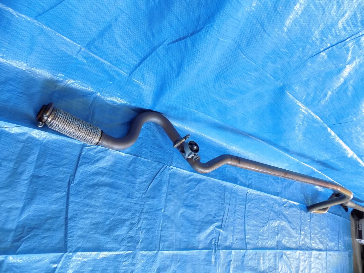 exhaust pipe pipe TLUMIK CITROEN DS3 CROSSBACK 1,5BLUEHDI