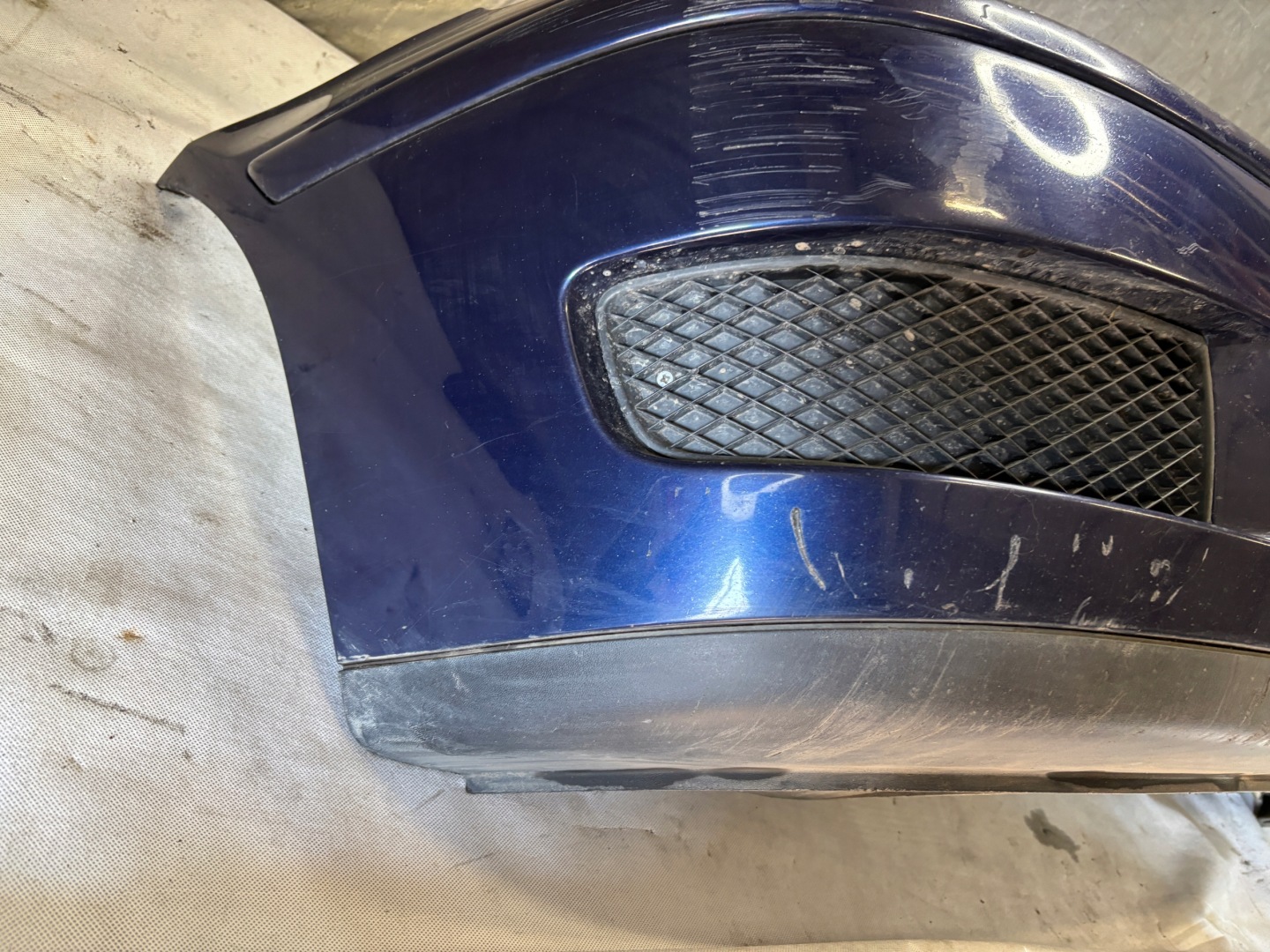 front bumper Volkswagen Polo III 3 lift k: LB5N