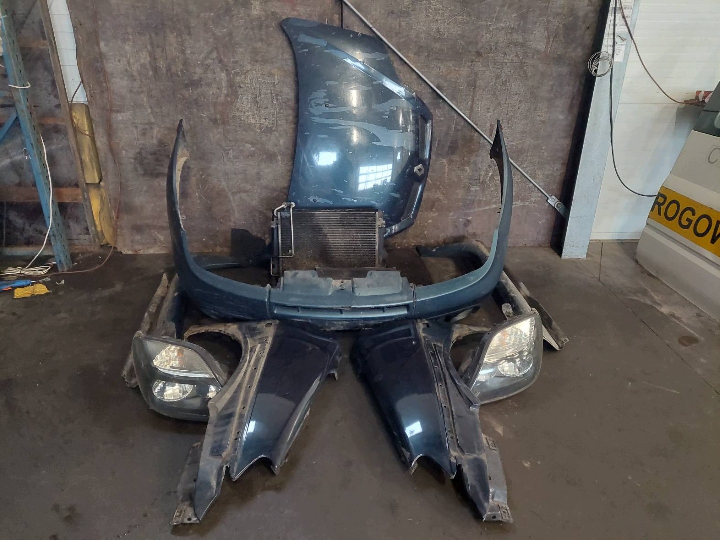 complete front bonnet bumper light fender RENAULT SCENIC RX4 NV903