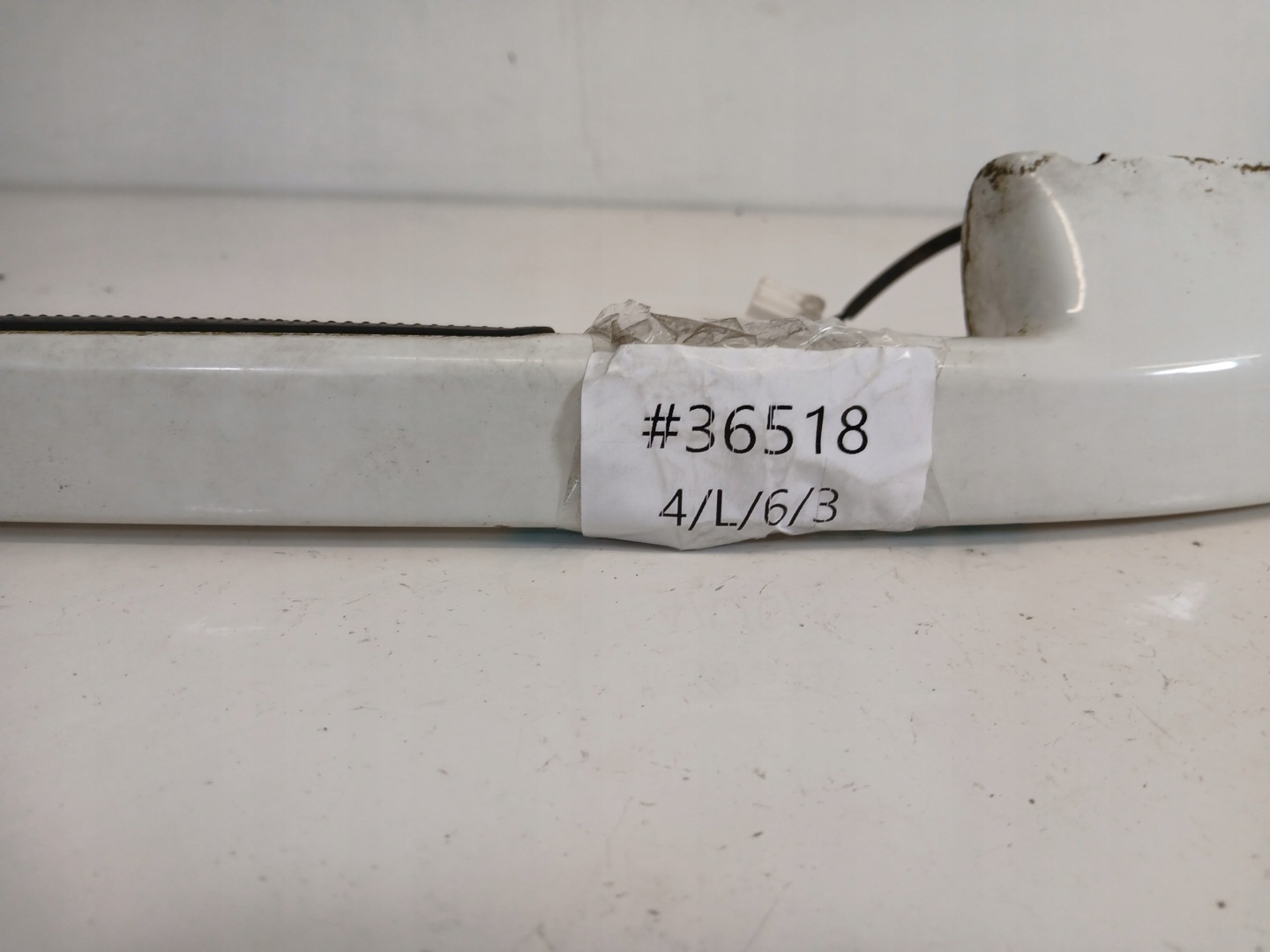 FIAT STILO KOMBI bracket bonnet boot BIALY