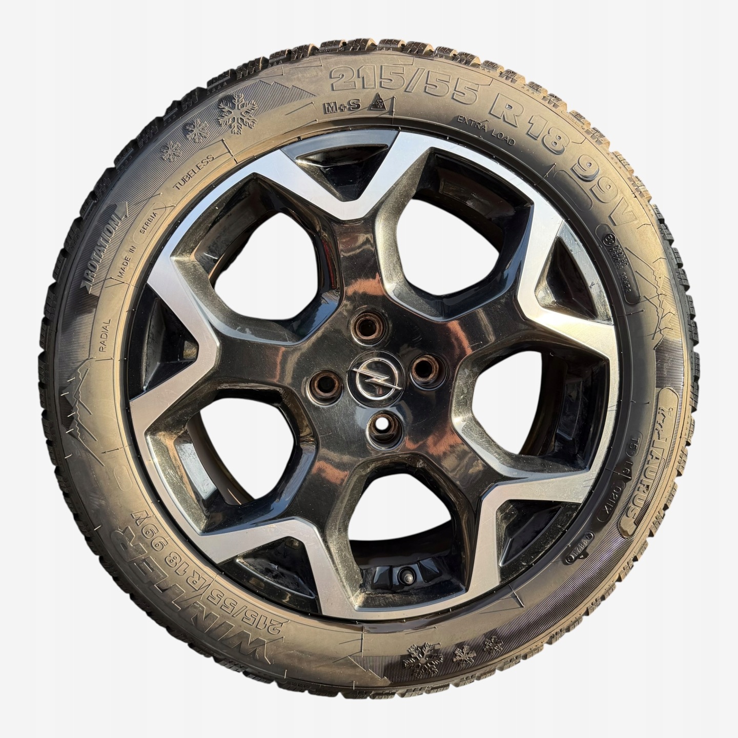 discs wheels tyres OPEL MOKKA B TAURUS 215/55/18" 7MM winter M+S