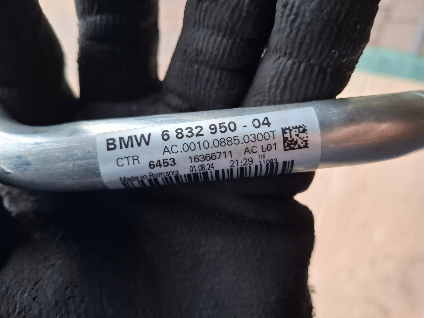 vedení klimatizaci BMW F48 24r