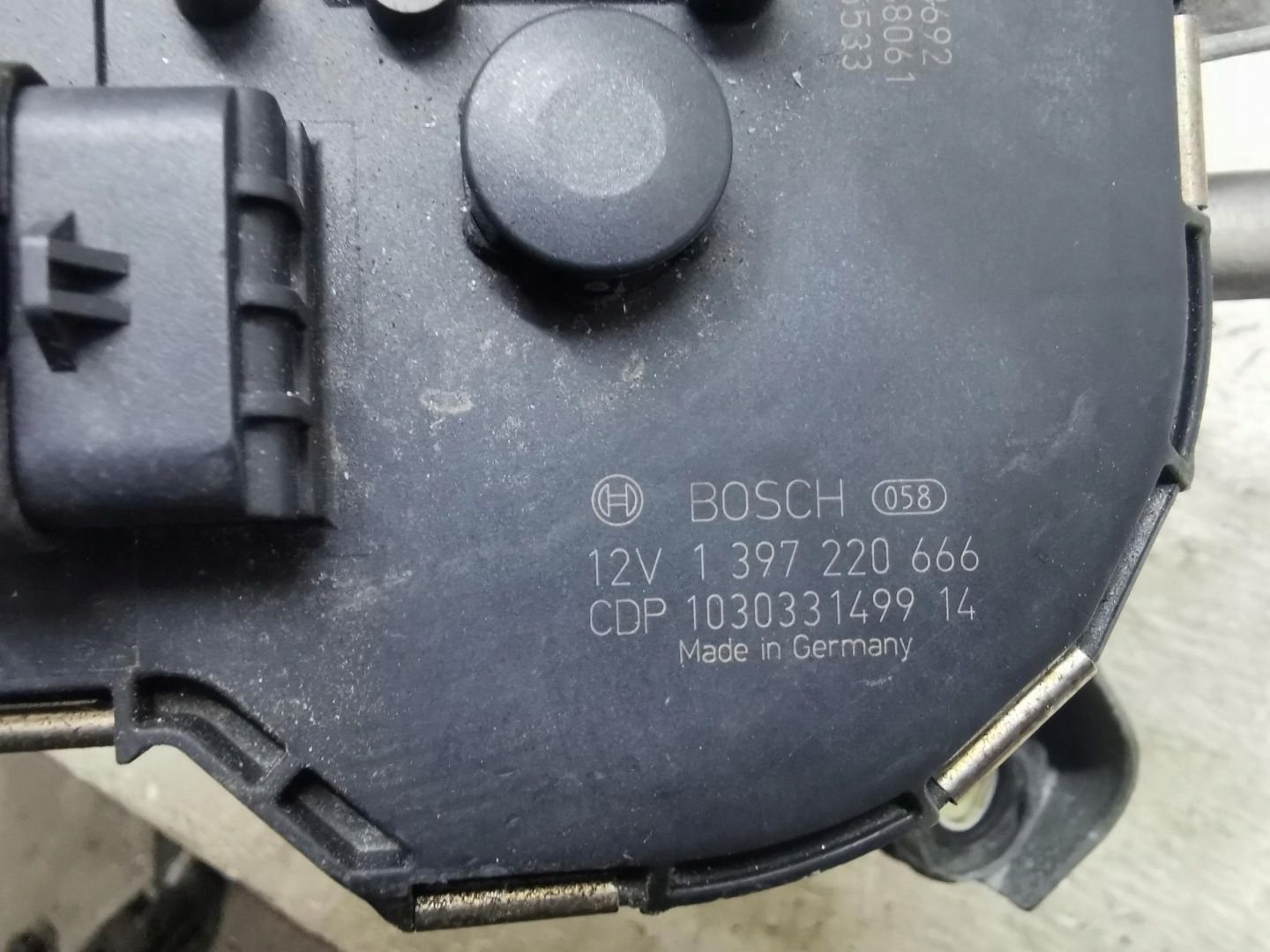 wiper mechanism front MERCEDES W207 EU