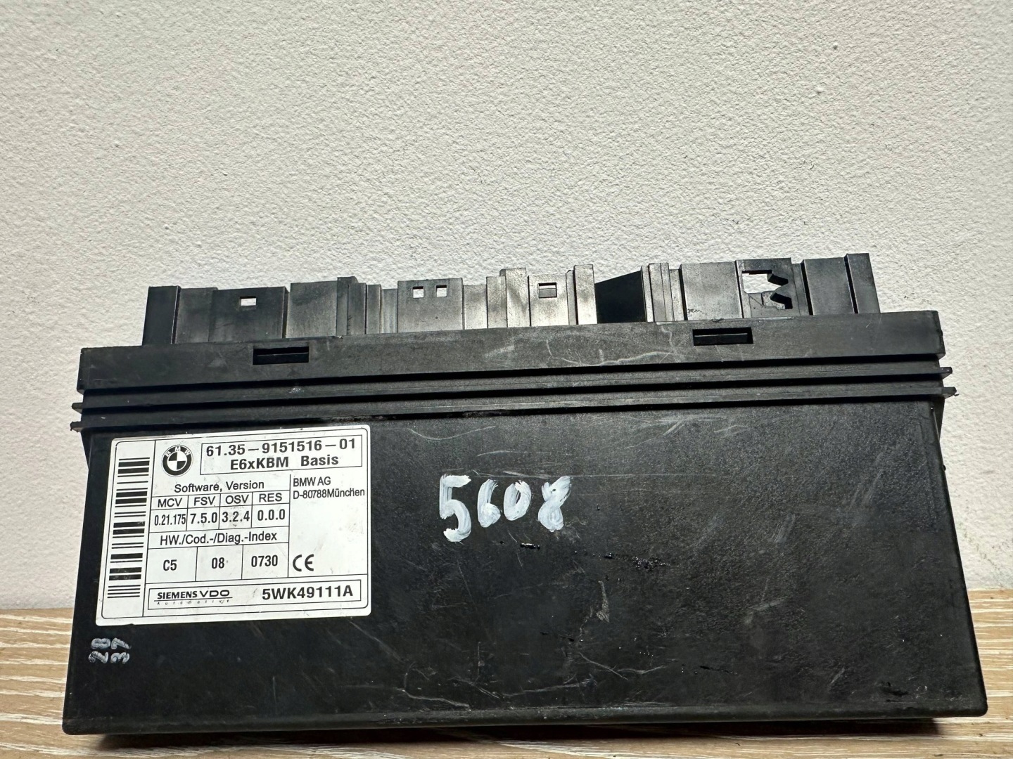 Unité commande confort Wszystkie BMW 5 E60 E61 9151516