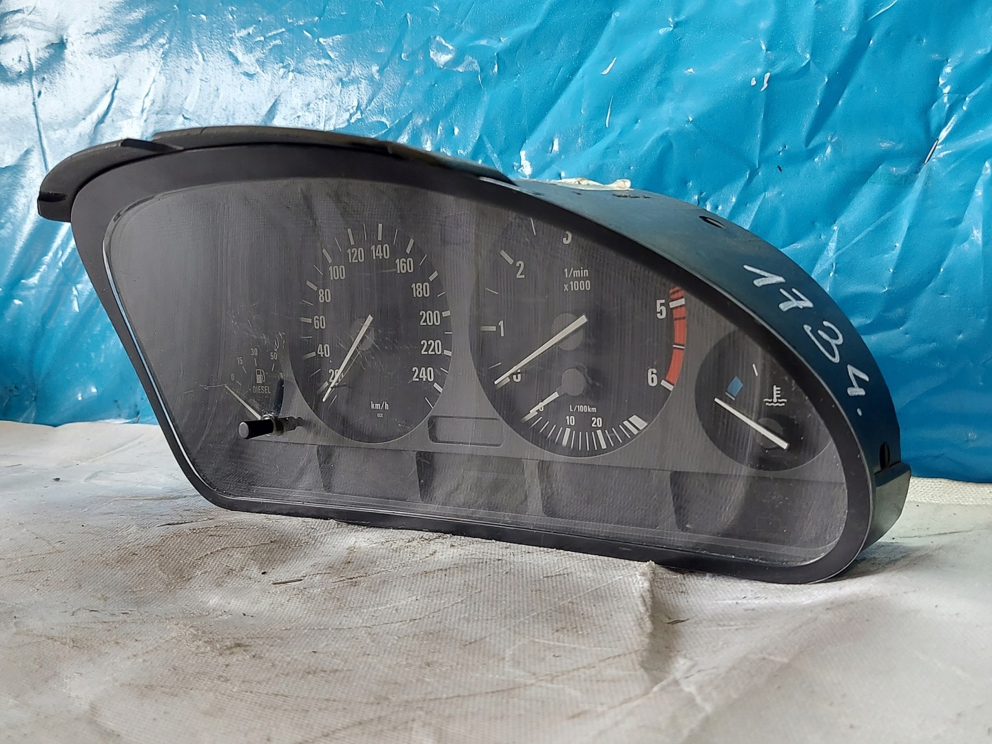dials clock BMW 5 E39 525TDS 62118375675