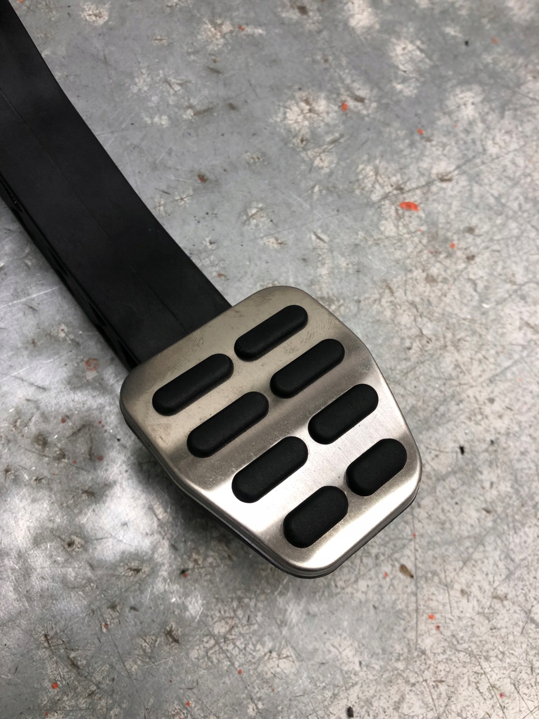 clutch pedal cap aluminium VW 1K1721321D