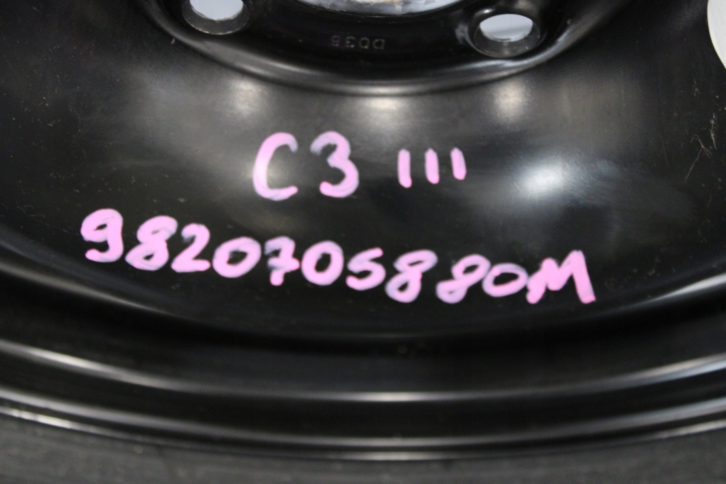 wheel spare spare 185/65 R15 CITROEN C3 III 3