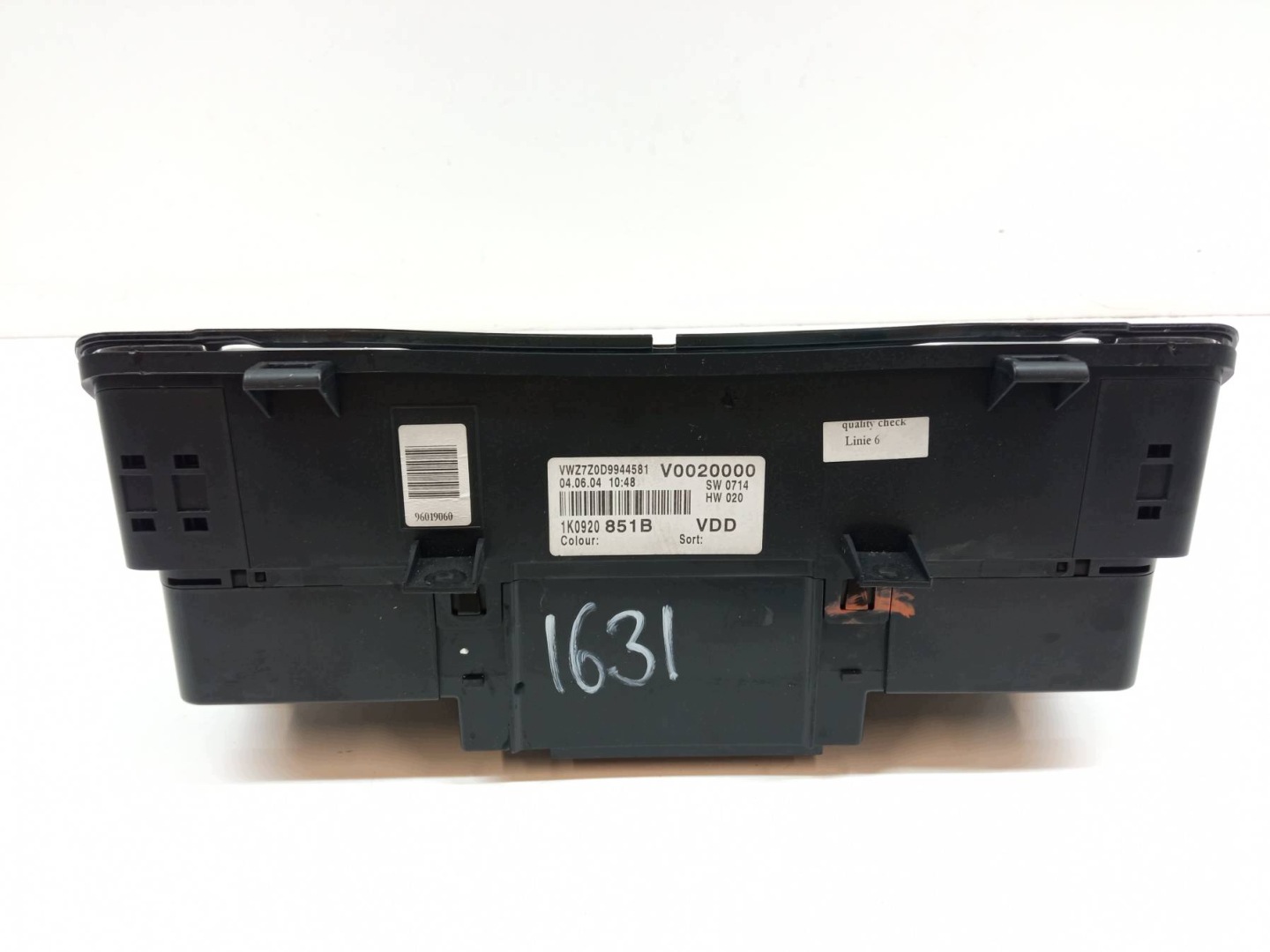 dials 1K0920851B 1.9 105KM VW Volkswagen Golf V (2004-2009)