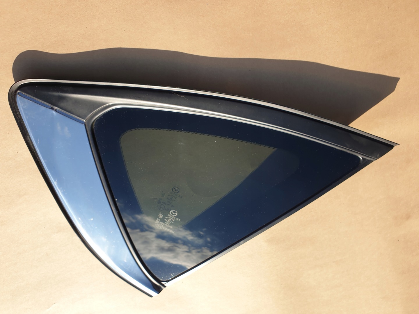 window bodywork chrom right left Mazda CX-5 II 2017r. KF CIEMNA AS3 OE