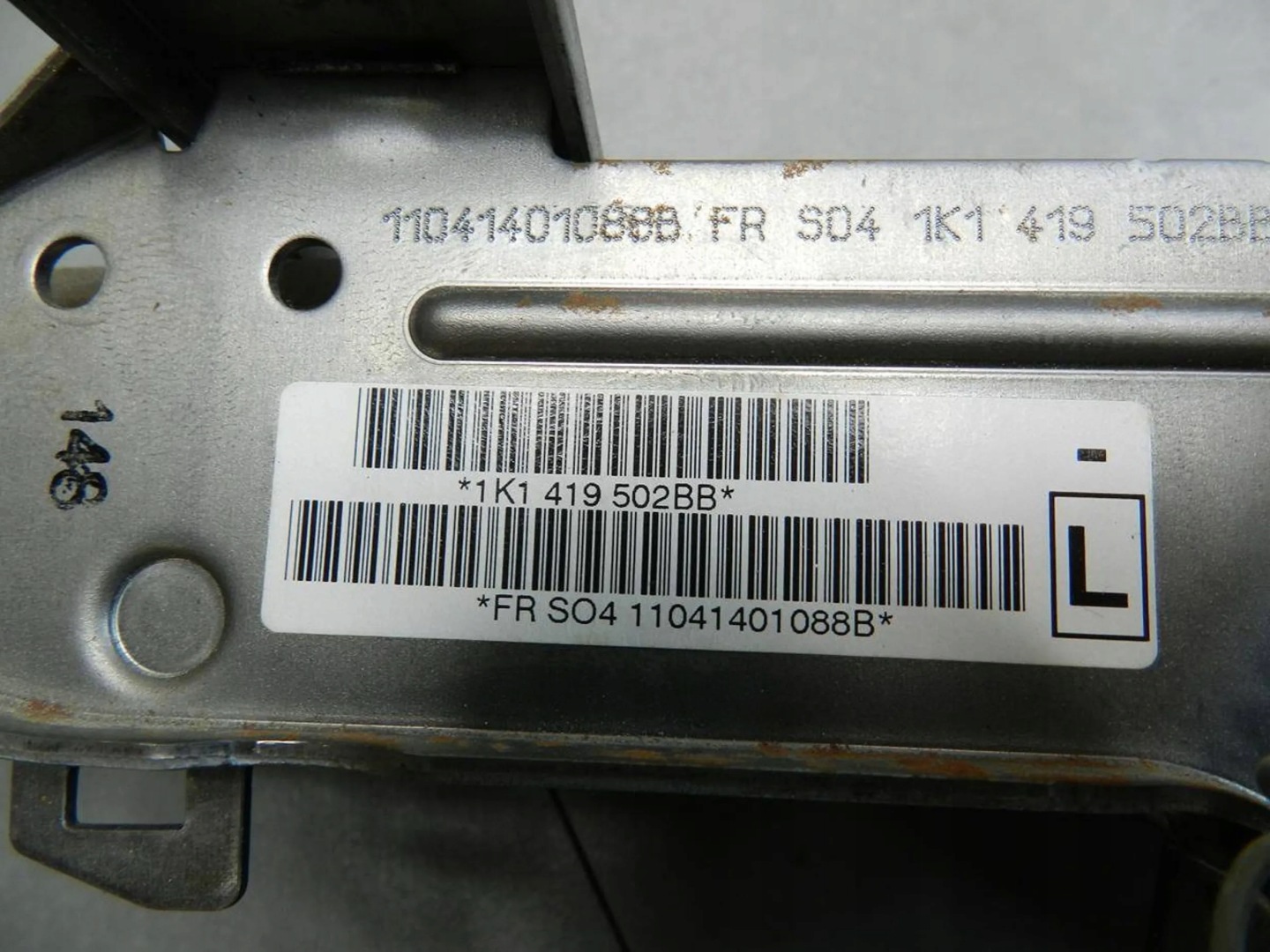 Volkswagen Eos part steering rod steering wheel, 1K1419502BB