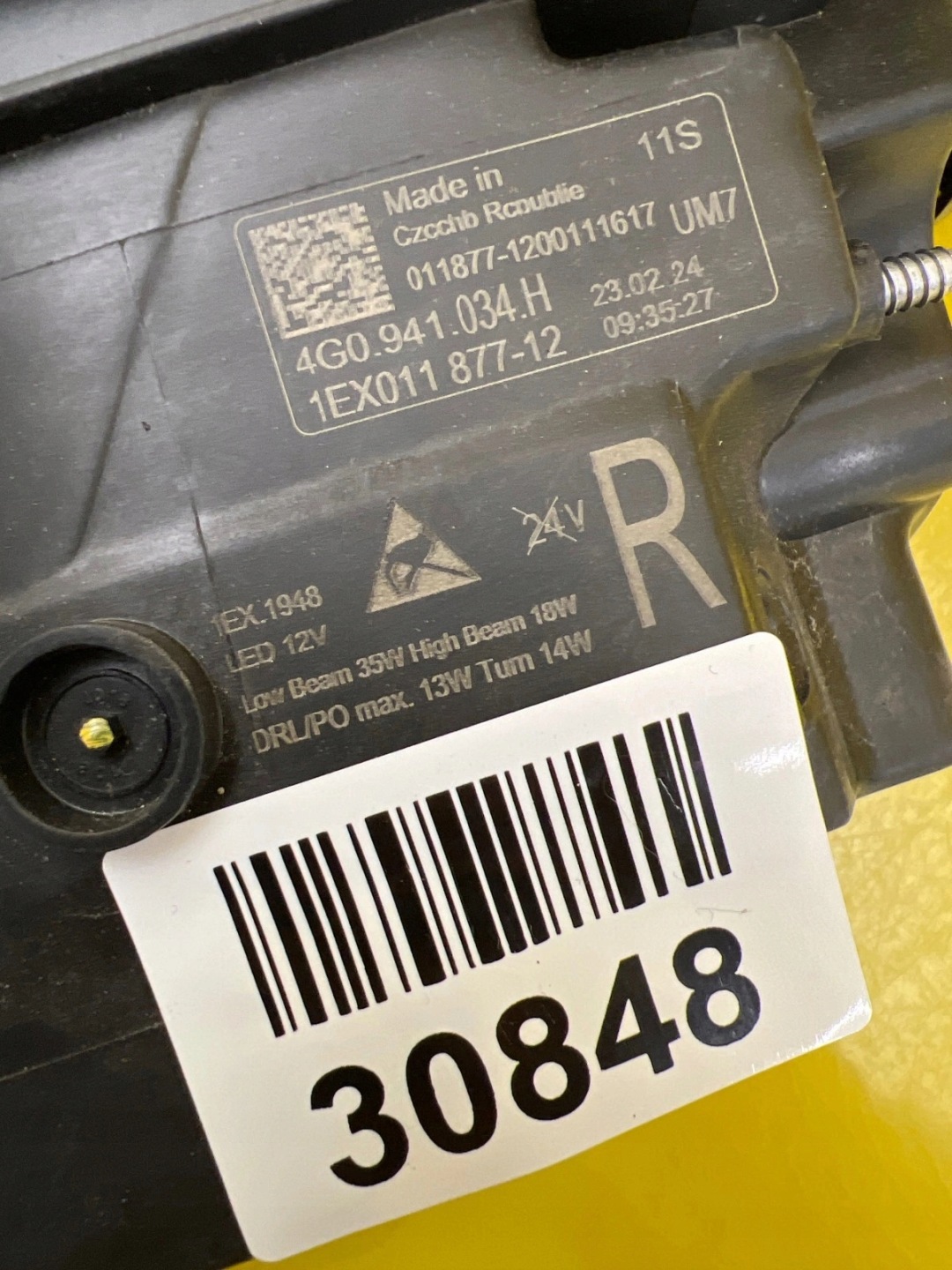 Licht rechts Audi A6 C7 Lift Full Led 4G0941034H