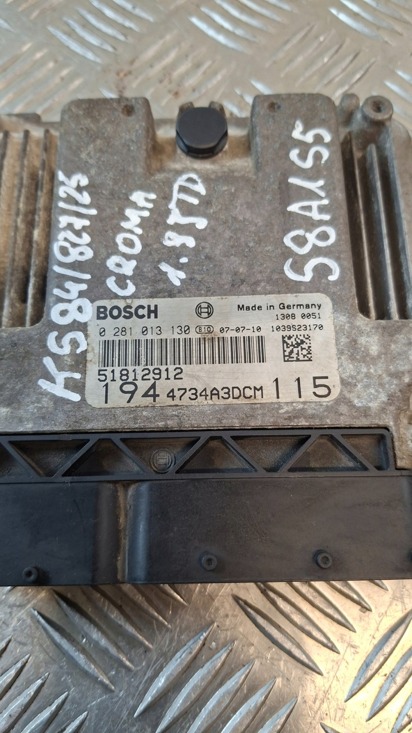 control unit of the engine FIAT CROMA 1.9JTD