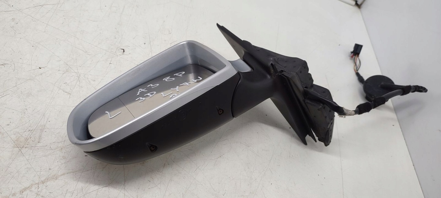 mirror left 5pin Audi A3 8P 3D LY7W