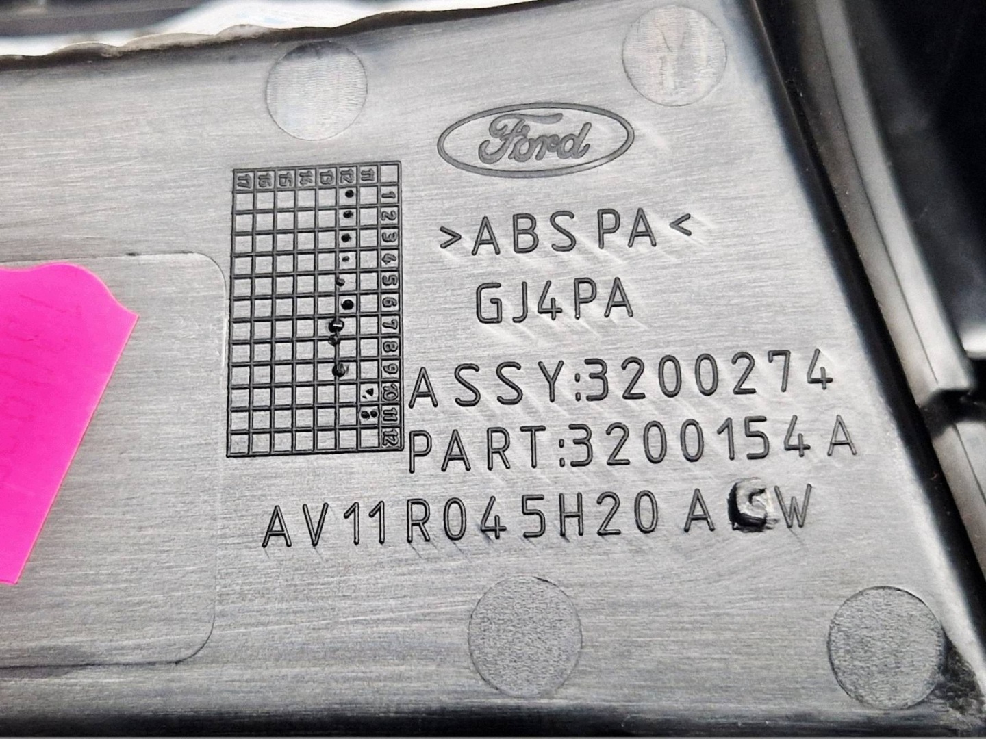 prekidač klime PANEL DEKOR Ford B-MAX AV11R045H20A
