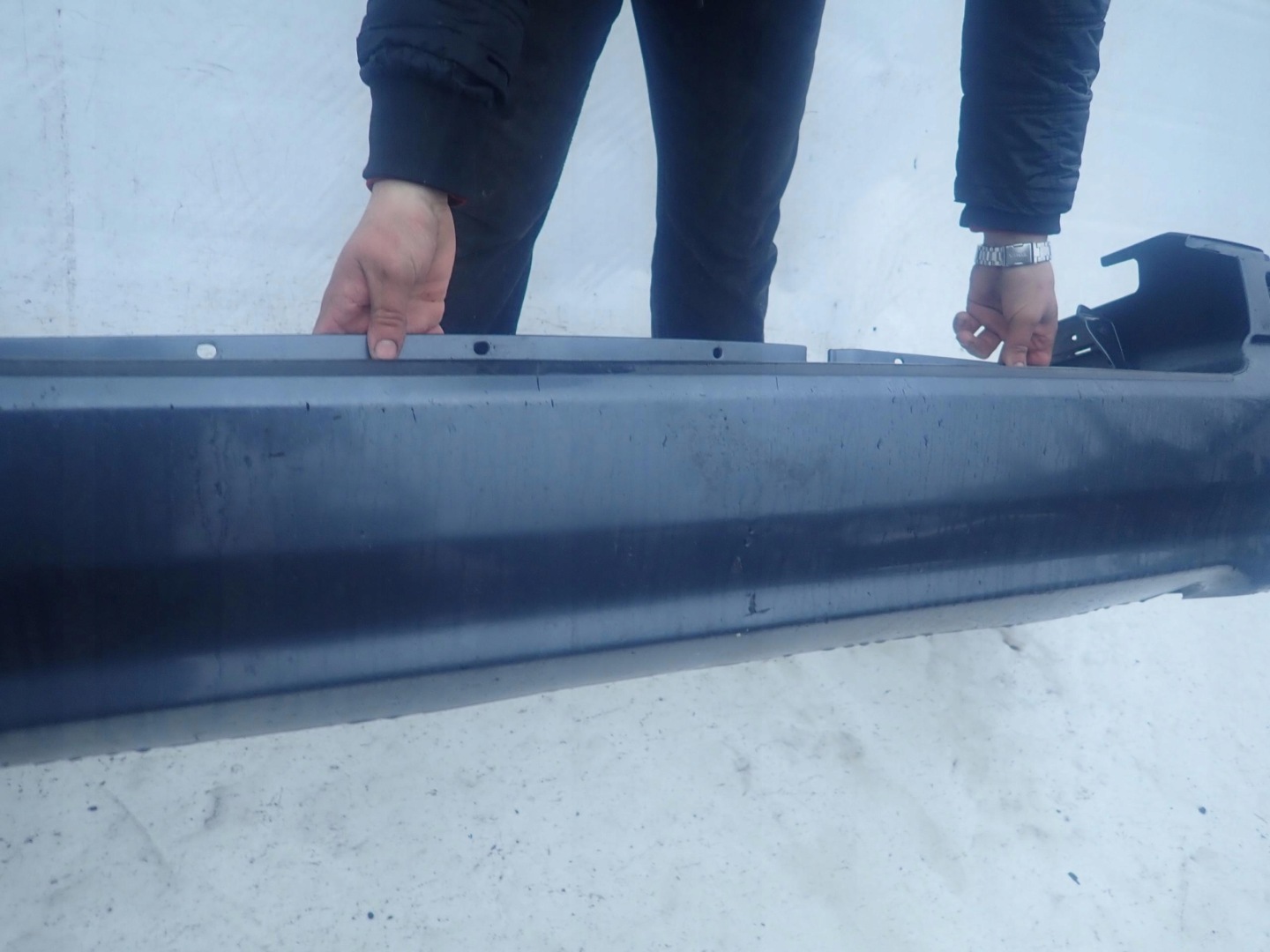 HYUNDAI TERRACAN 01-05 bumper rear part rear