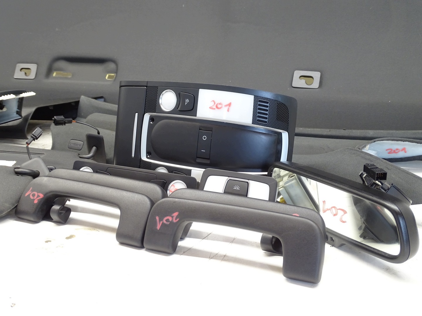 completa CIELO INTERNO SUFIT nero AUDI Q7 4L LIFT S-LINE
