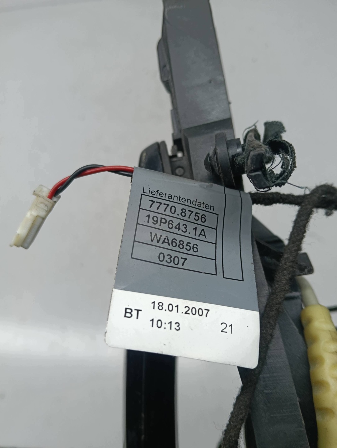 handle door right rear part BMW X5 E70 3.0 D E7XRD LAK 475/9 07r