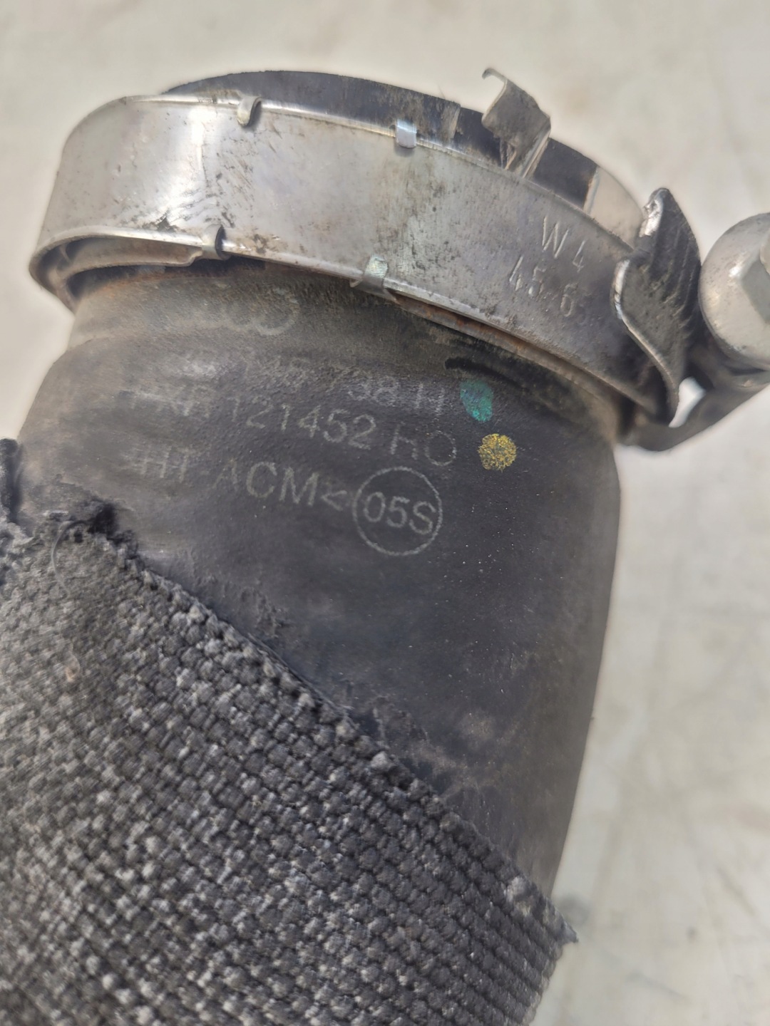 trouba hadice intercoolera AUDI Q5 8R 8R0145738H