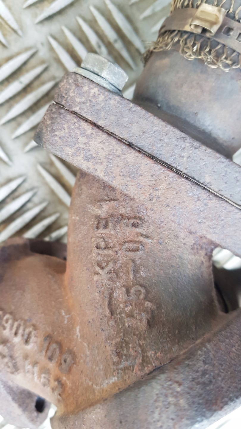 AUDI A6 C6 4F 3.0 TDI TLUMIK DRGAN pipe