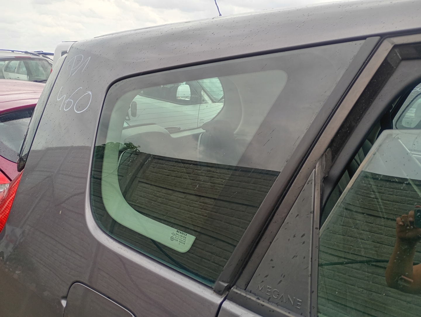 window side bodywork right Renault Scenic 2 II 03-09