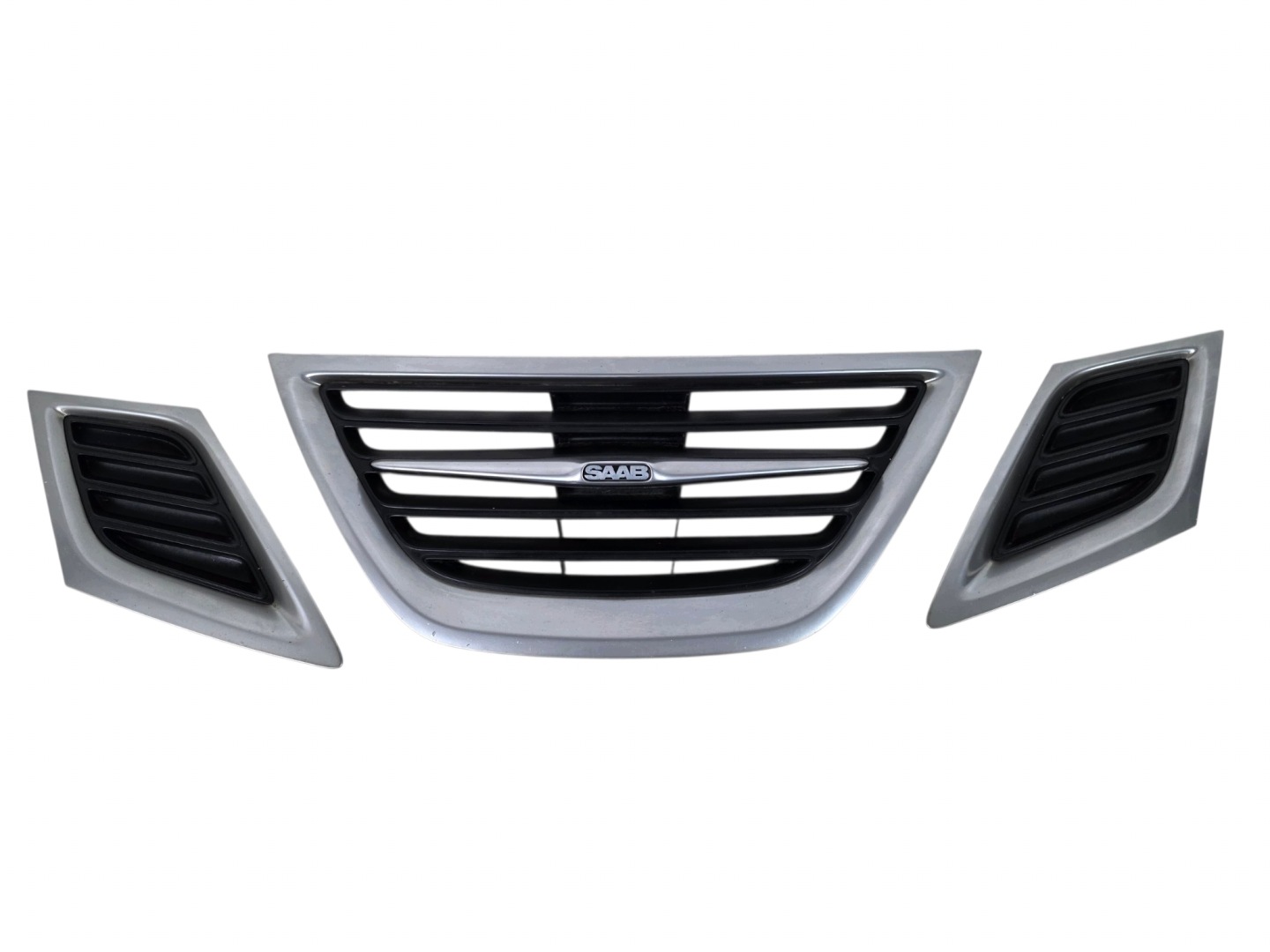 SAAB 93 9-3 II LIFT FL 2008 griglia completa CHROM 3SZT. originale. 12765507