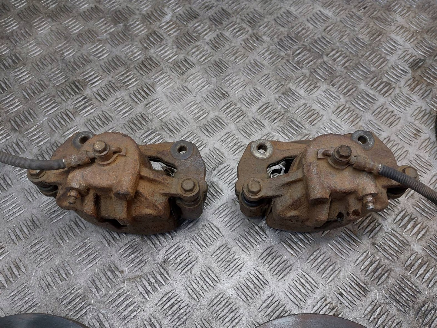 discs brake front + calipers HYUNDAI I30 and 1.6 CRDI 280MM nice discs